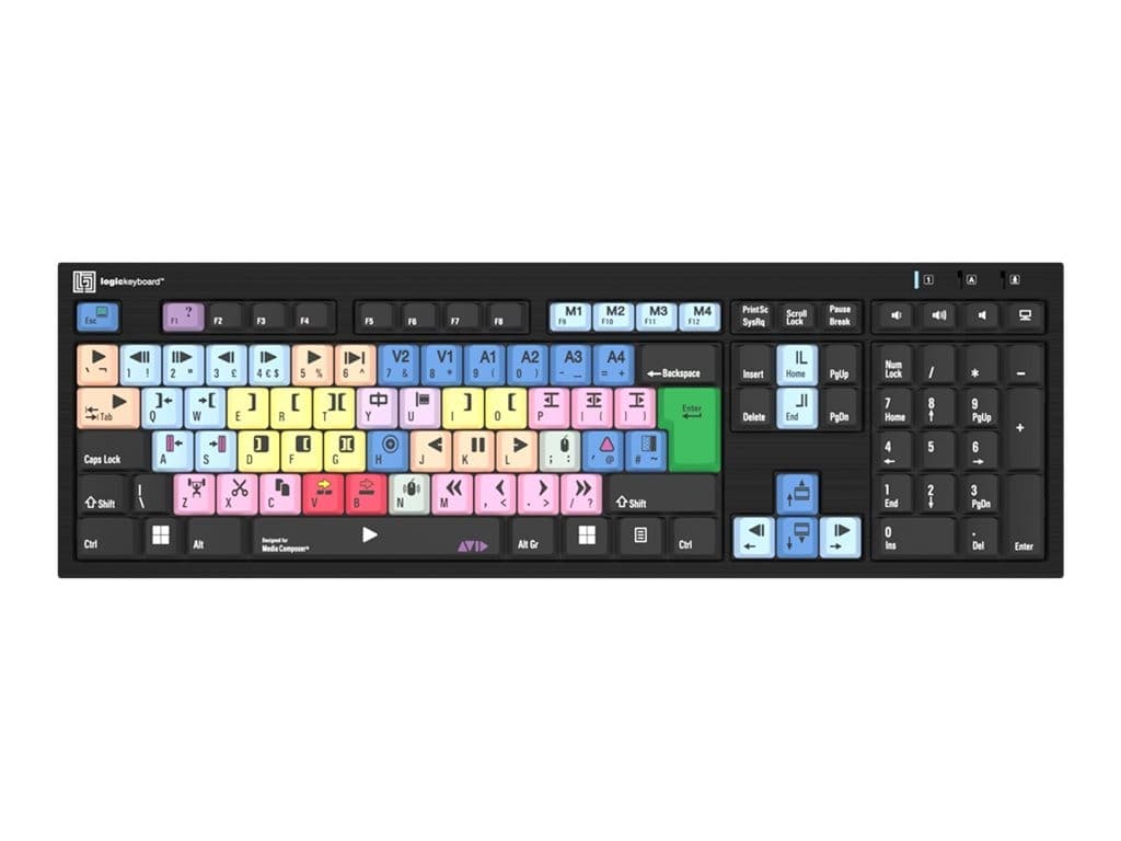 Logic Keyboards Avid Media Composer Slimline UK