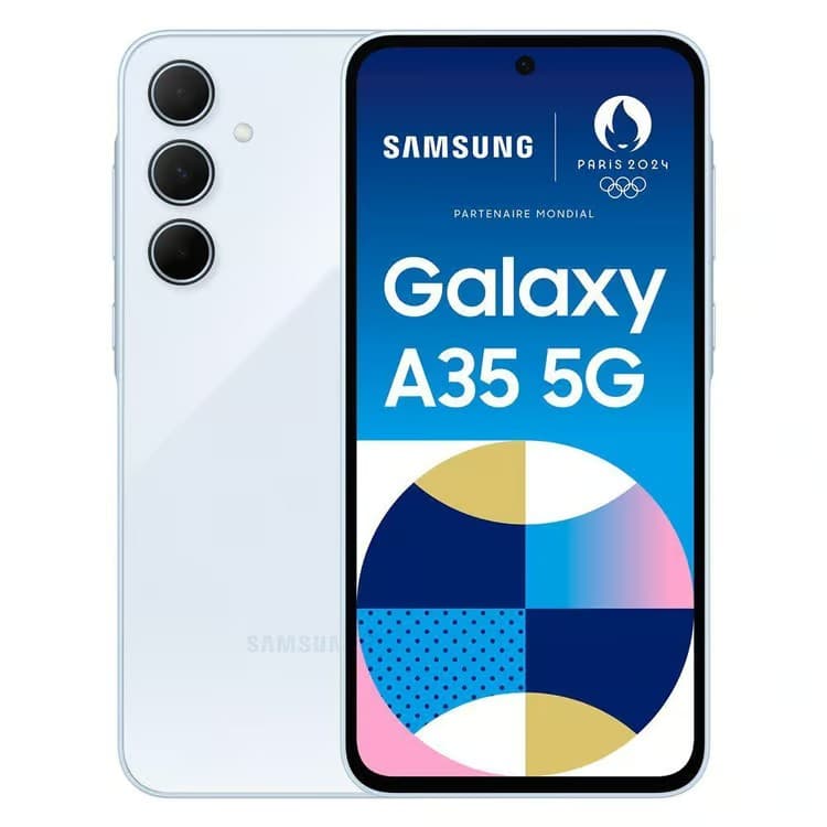 Samsung Galaxy A35 5G 256GB Ice Blue - Image 3