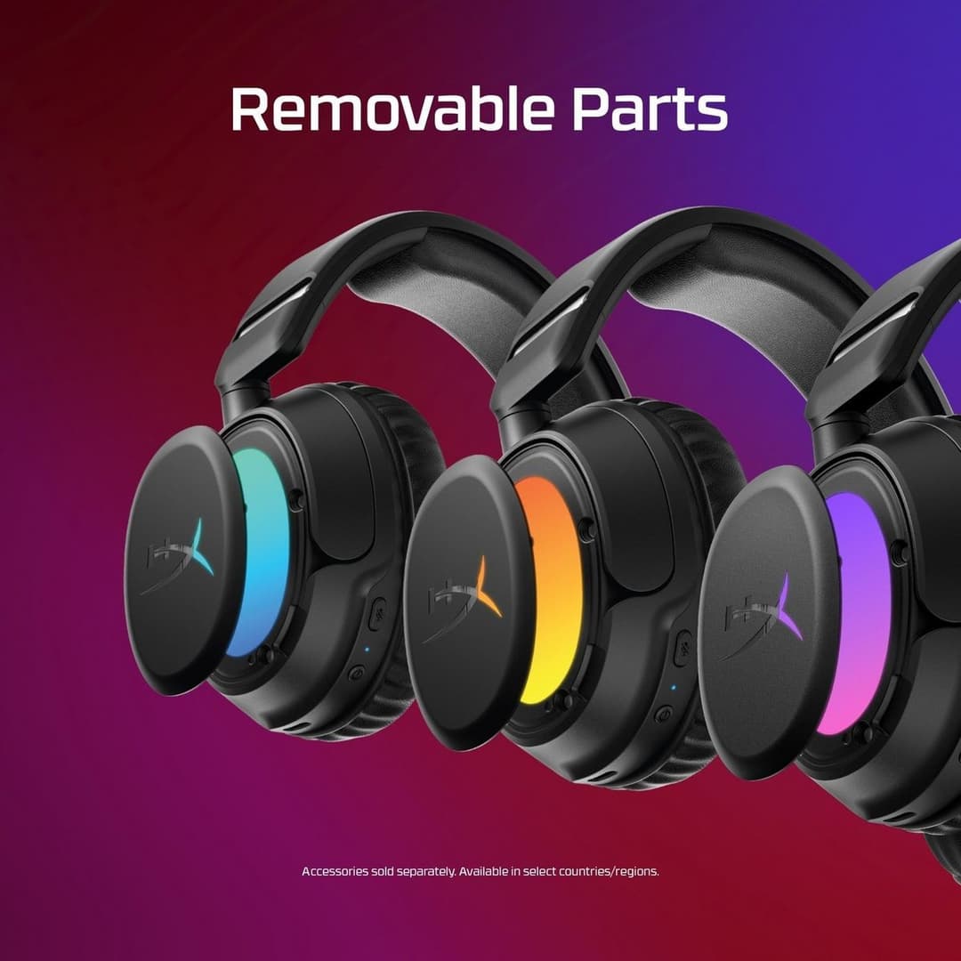 HyperX Cloud Flight 2 Wireless Gaming Headset for PS5, Switch & PC - Black - Image 8