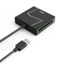 Hama 00200148 USB 3.2 Gen 1 Card Reader with USB-C Adapter - Black thumbnail 4