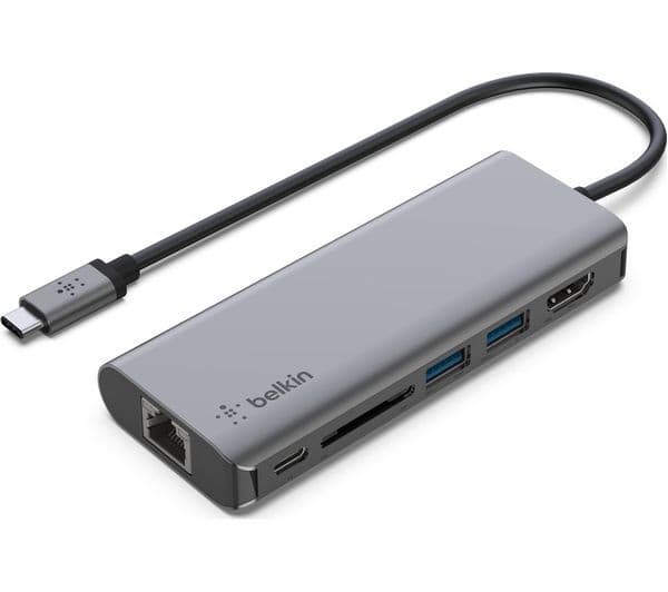 Belkin Connect USB-C 6-in-1 Multiport Hub (AVC008btSGY) - Image 2