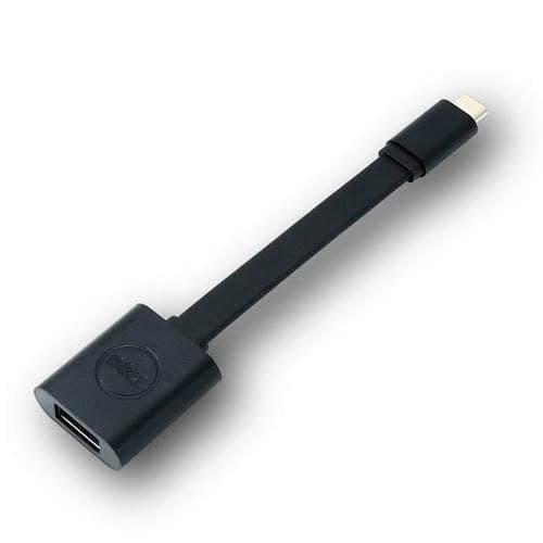 Dell USB-C to USB-A 3.0 Adapter - Black - Image 1