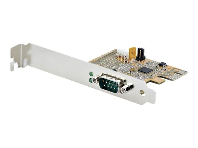 StarTech.com PCI Express Serial Card, PCIe to RS232 (DB9) Serial Interface Card, PC Serial Card with 16C1050 UART, Standard or Low Profile Brackets, COM Retention, For Windows & Linux - PCIe to DB9 Card (11050-PC-SERIAL-CARD) - serial adapter - PCIe 2.0 - - Image 7