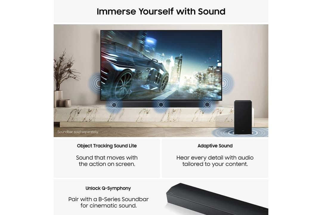 Samsung UE75U8020HKXXU Crystal UHD U8020H 4K Vision AI Smart TV (2026) - 75" - Image 3