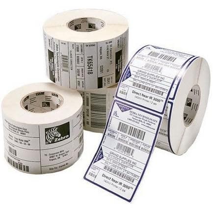 Zebra Thermal Transfer Paper Labels 57x51mm - Image 1