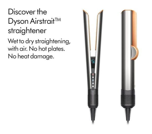 Dyson Airstrait Hair Straightener - Onyx Black & Gold - Image 3