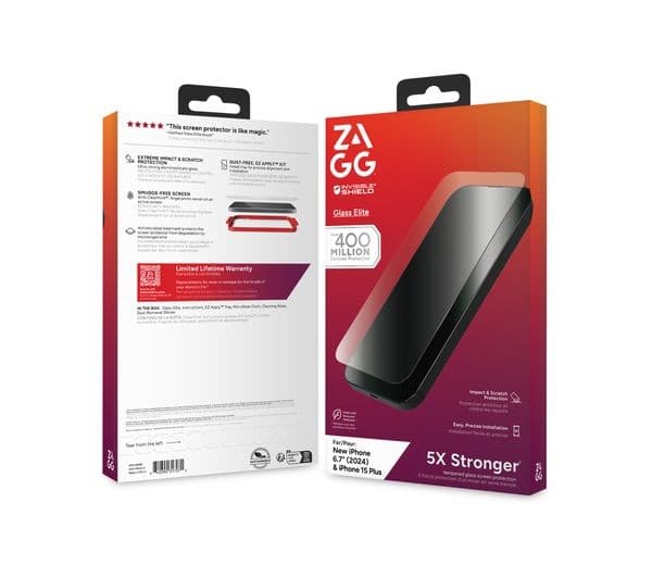 INVISIBLESHIELD Glass Elite iPhone 16 Plus Screen Protector