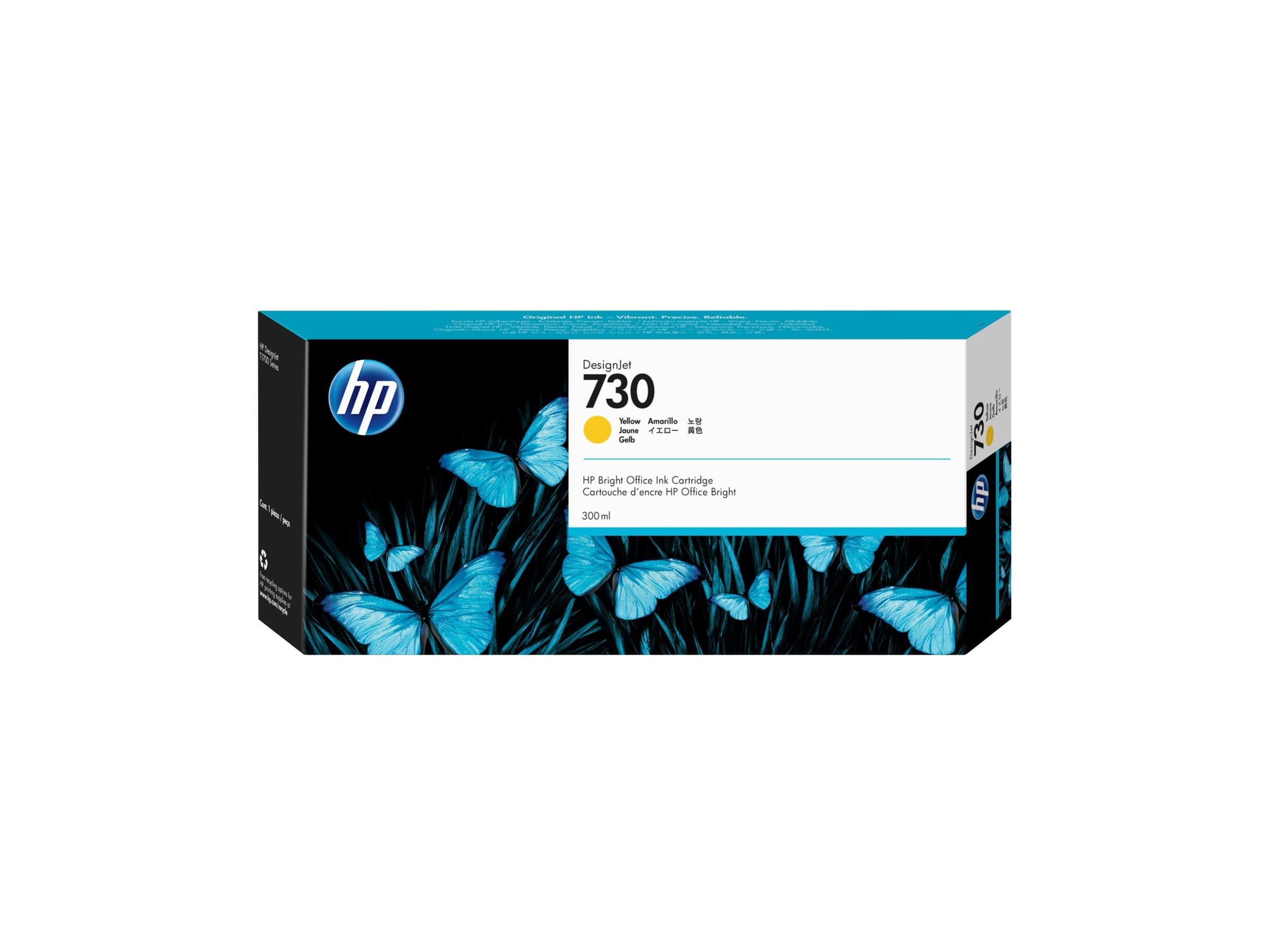 HP 730 - high capacity - yellow - original - DesignJet - ink cartridge