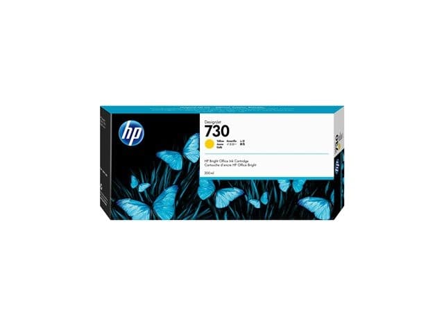HP 730 - high capacity - yellow - original - DesignJet - ink cartridge - Image 2