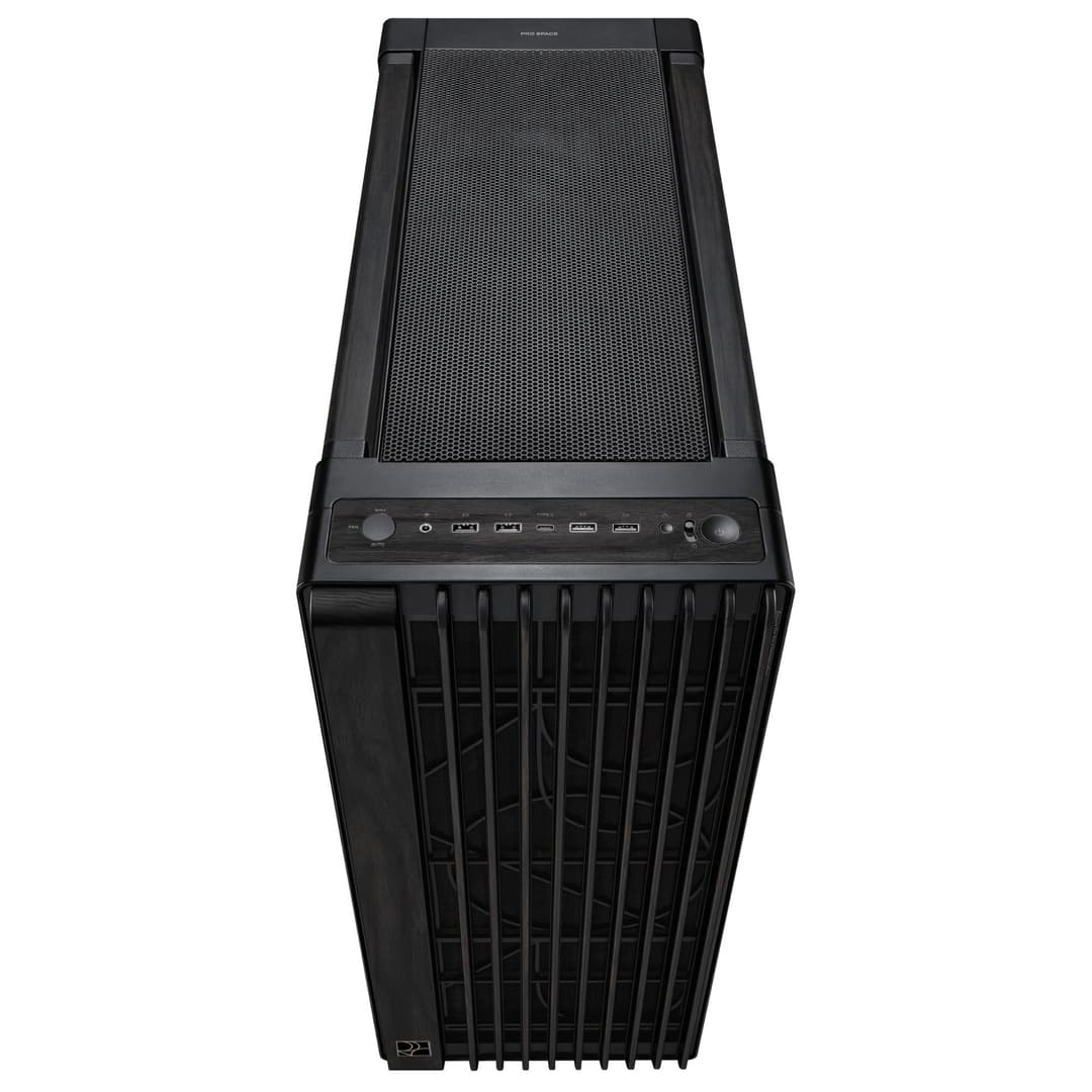 ASUS ProArt PA602 Wood Edition Mid Tower PC Case - Black, Tempered Glass - Image 4