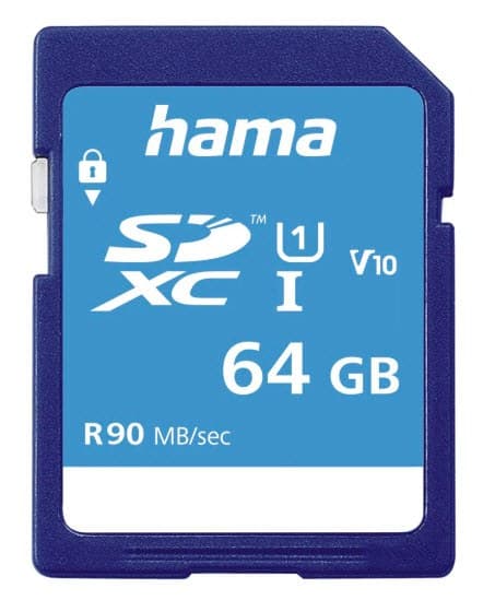 Hama 00124136 memory card 64 GB SDXC UHS-I Class 10 - Image 1