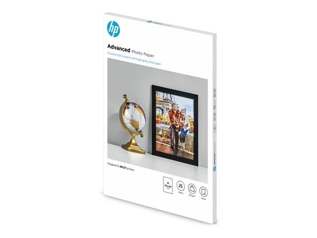 HP Advanced Glossy Photo Paper, 250 g/m², 25 Sheets - A4 - Image 3