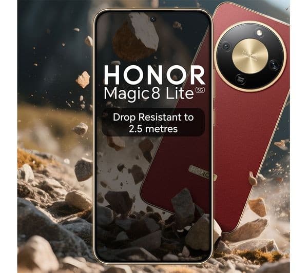 Honor Magic8 Lite 8GB RAM 512GB - Reddish Brown - Image 3