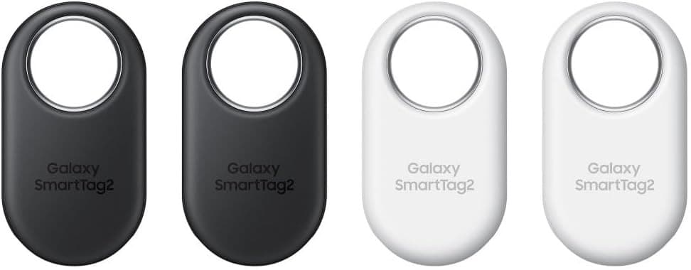 Samsung Galaxy SmartTag2 Tracker 4-Pack White and Black