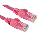 Cables Direct 2m Cat6 U/UTP LSOH RJ45 Network Patch Cable - Pink thumbnail 2