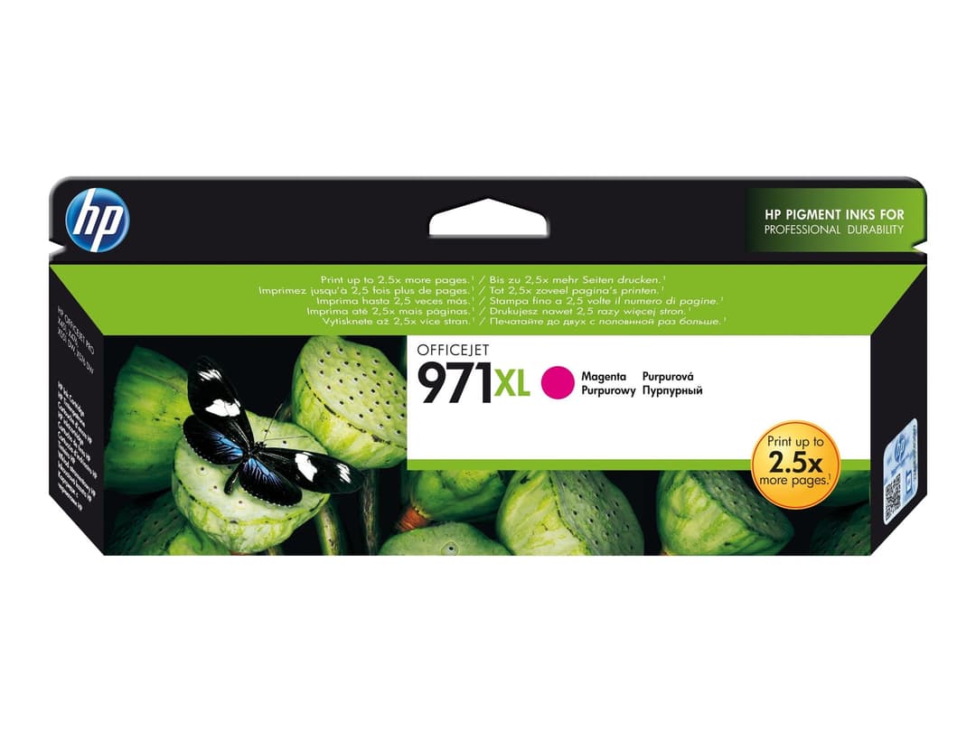 HP 971XL - High Yield - magenta - original - ink cartridge - Image 1