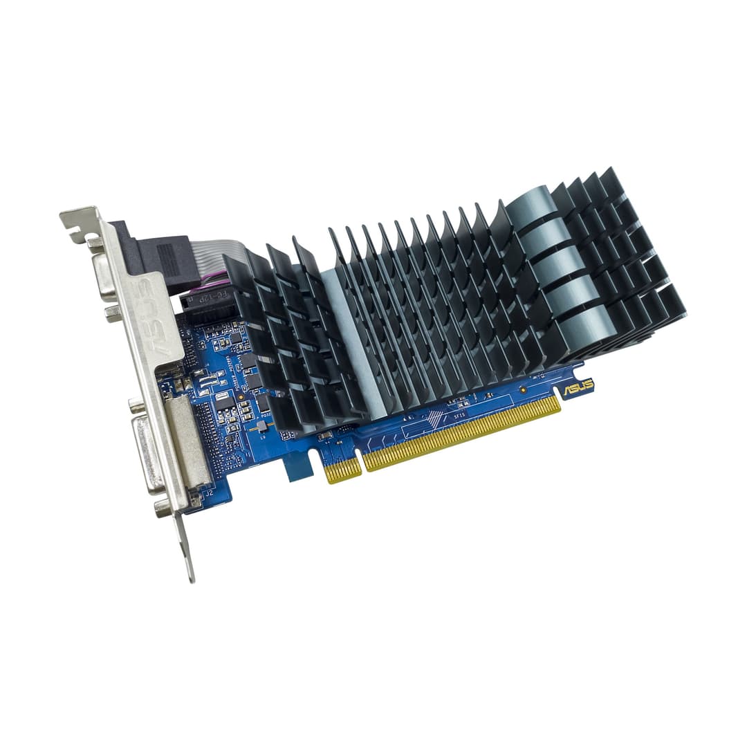 ASUS GT710-SL-2GD5-BRK-EVO NVIDIA GeForce GT 710 2 GB GDDR5 Low Profile Passive Graphics Card (HDMI, DVI-D, VGA) - Image 2