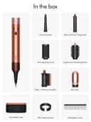 Dyson Airwrap i.d. Multi-Styler & Dryer Straight + Wavy - Amber Silk & Pink Champagne thumbnail 2