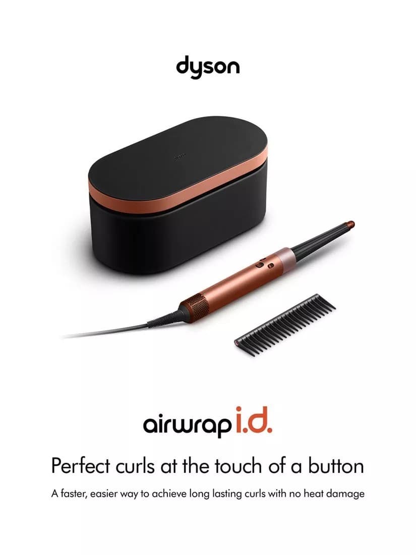 Dyson Airwrap i.d. Multi-Styler & Dryer Straight + Wavy - Amber Silk & Pink Champagne - Image 3