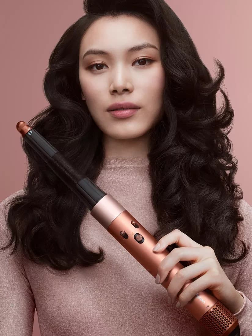 Dyson Airwrap i.d. Multi-Styler & Dryer Straight + Wavy - Amber Silk & Pink Champagne - Image 6