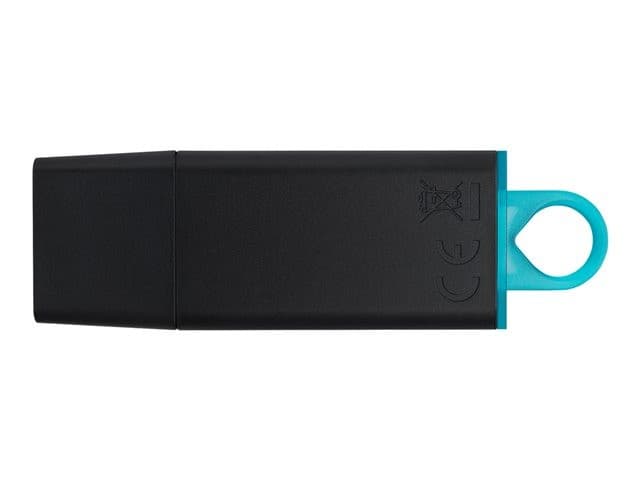 Kingston DataTraveler Exodia USB 3.2 Gen 1 Type-A Flash Drive 64GB - Black/Teal - Image 3