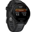 Garmin Forerunner 165 43mm GPS Running Smartwatch - Black/Slate Grey thumbnail 6