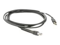 Zebra CBA-U01-S07ZAR USB Cable 2 m (7 ft), Straight - for LS2208, DS2208, LI4278 Barcode Scanners - Image 2