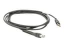Zebra CBA-U01-S07ZAR USB Cable 2 m (7 ft), Straight - for LS2208, DS2208, LI4278 Barcode Scanners thumbnail 2