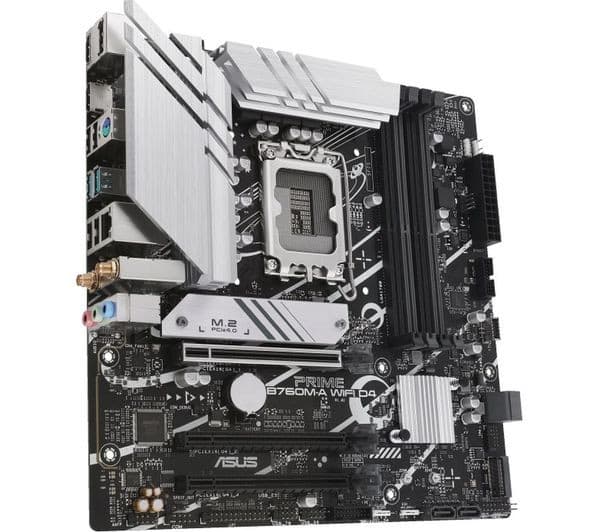ASUS PRIME B760M-A WIFI D4 LGA1700 Motherboard - Image 1