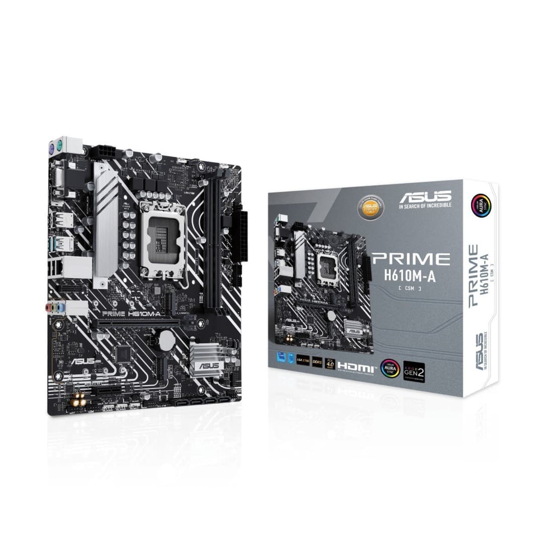 ASUS PRIME H610M-A-CSM Intel H610 LGA1700 Micro-ATX Motherboard - Image 6