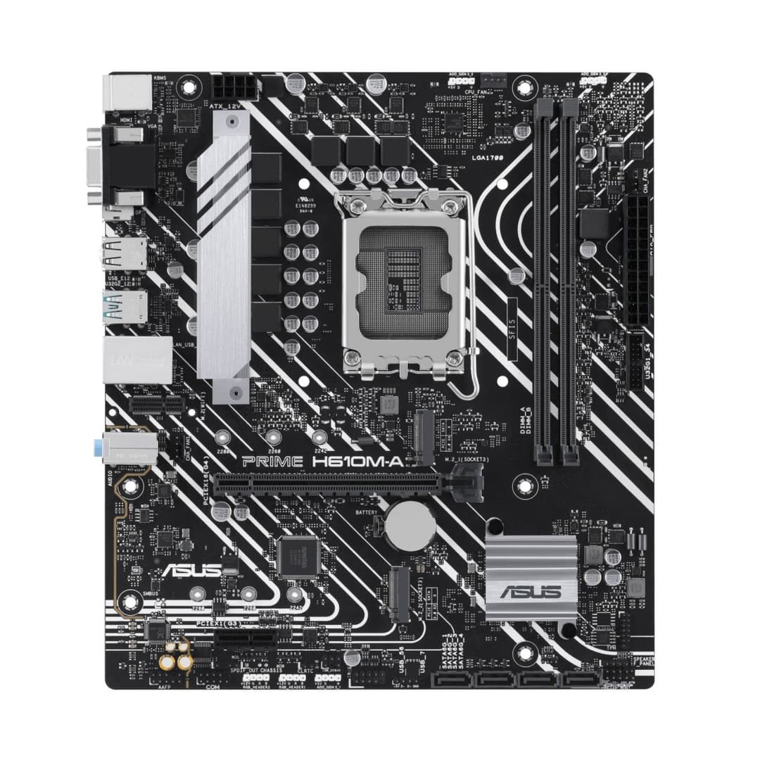 ASUS PRIME H610M-A-CSM Intel H610 LGA1700 Micro-ATX Motherboard - Image 7