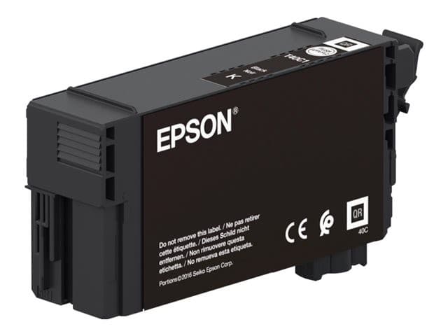 Epson T40C140 - black - original - ink cartridge