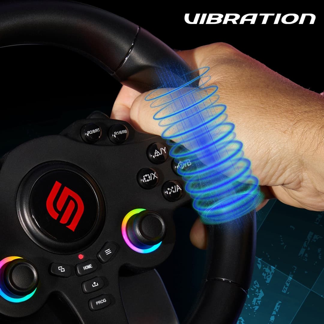 Subsonic Superdrive 220 RS-5 Steering Wheel for PS5 & PC - Image 7