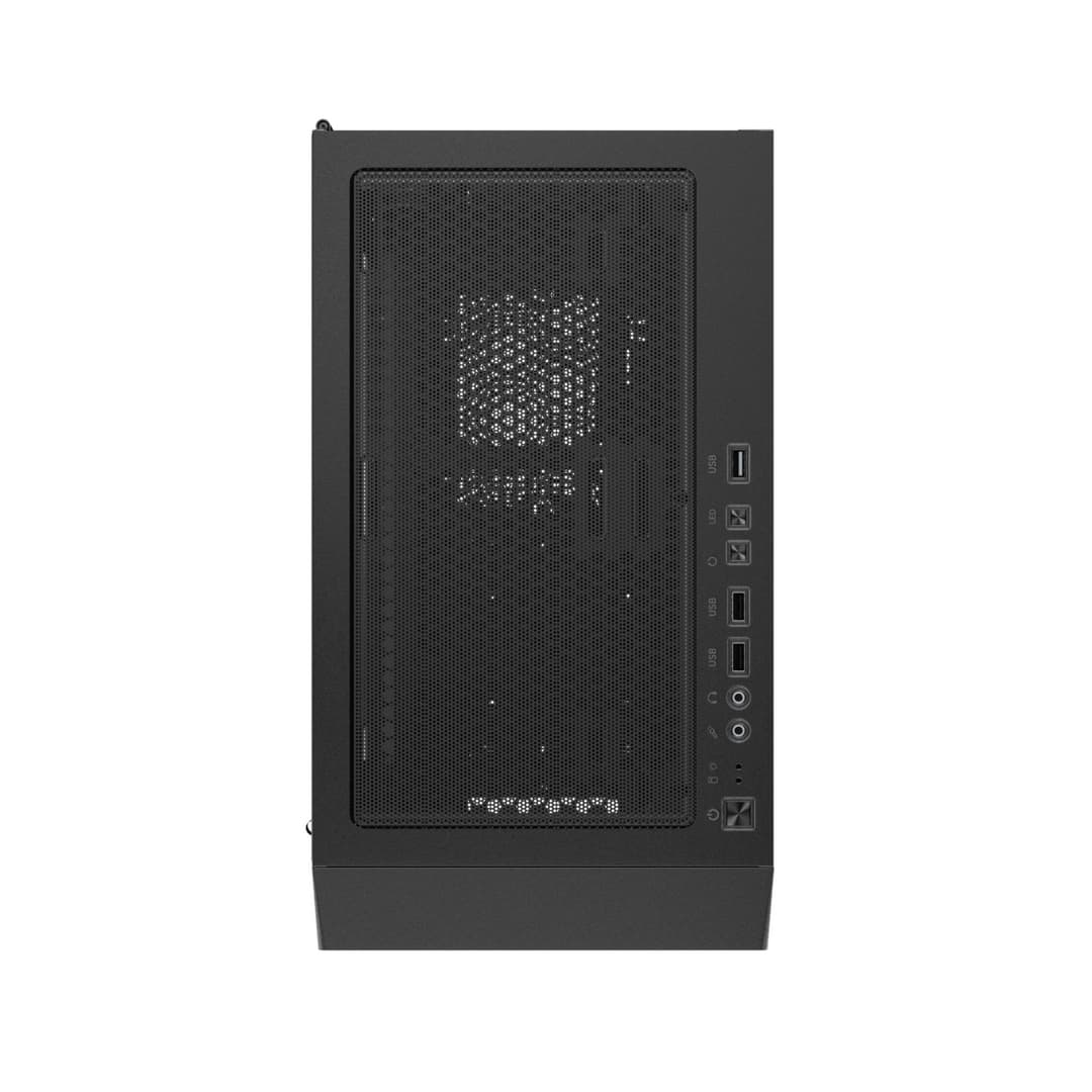 1st Player Go6-WH-4FS1 Tempered Glass Mid Tower Gaming Case - Black - Image 4