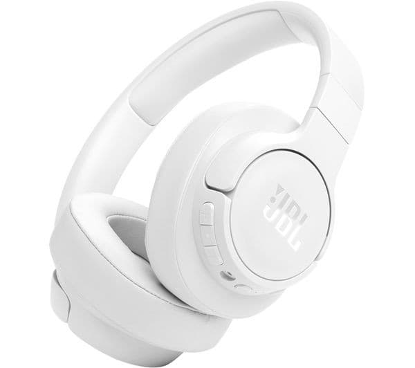 JBL Tune 770NC Wireless Over-Ear Noise-Cancelling Headphones - White