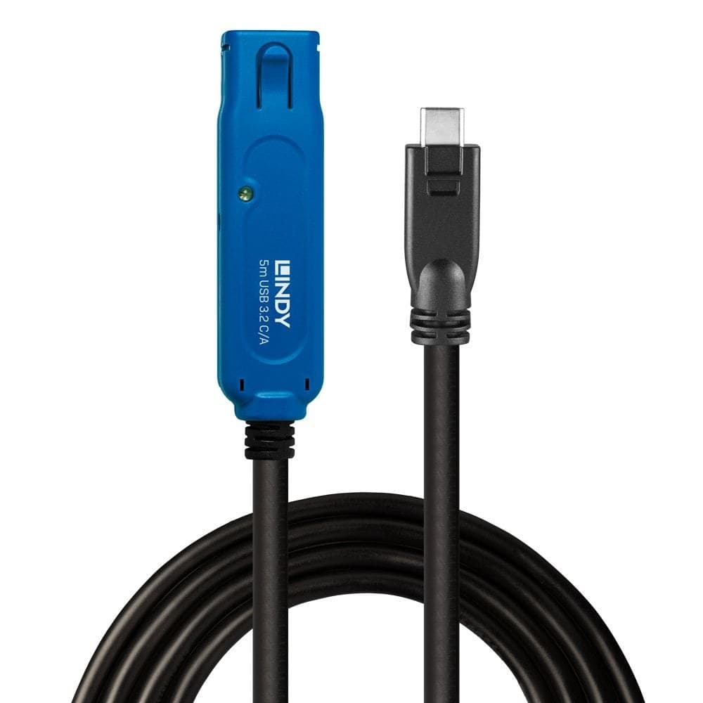 Lindy USB 3.2 Gen 1 USB-C to USB-A Active Extension Pro - 5m