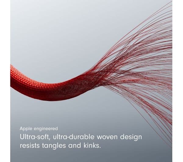 BEATS USB-C to Lightning Cable 1.5m Rapid Red - Image 4