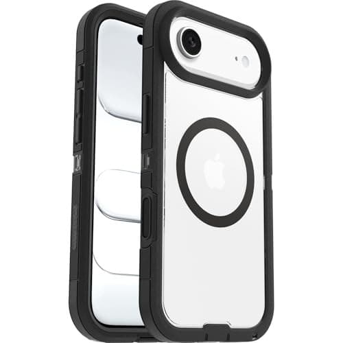 OtterBox Defender Pro XT MagSafe Case for iPhone Air, Clear/Black - Image 2