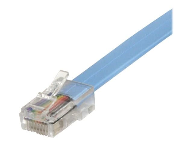 StarTech Cisco Console Rollover Cable 1.8m Blue - Image 4
