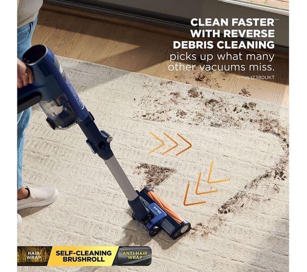 Shark PowerDetect Speed Cordless Vacuum Cleaner Pet IA1241UKT - Ultramarine - Image 6