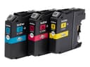 Brother LC123 RainbowPack - yellow, cyan, magenta - original - ink cartridge thumbnail 2