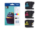 Brother LC123 RainbowPack - yellow, cyan, magenta - original - ink cartridge thumbnail 6
