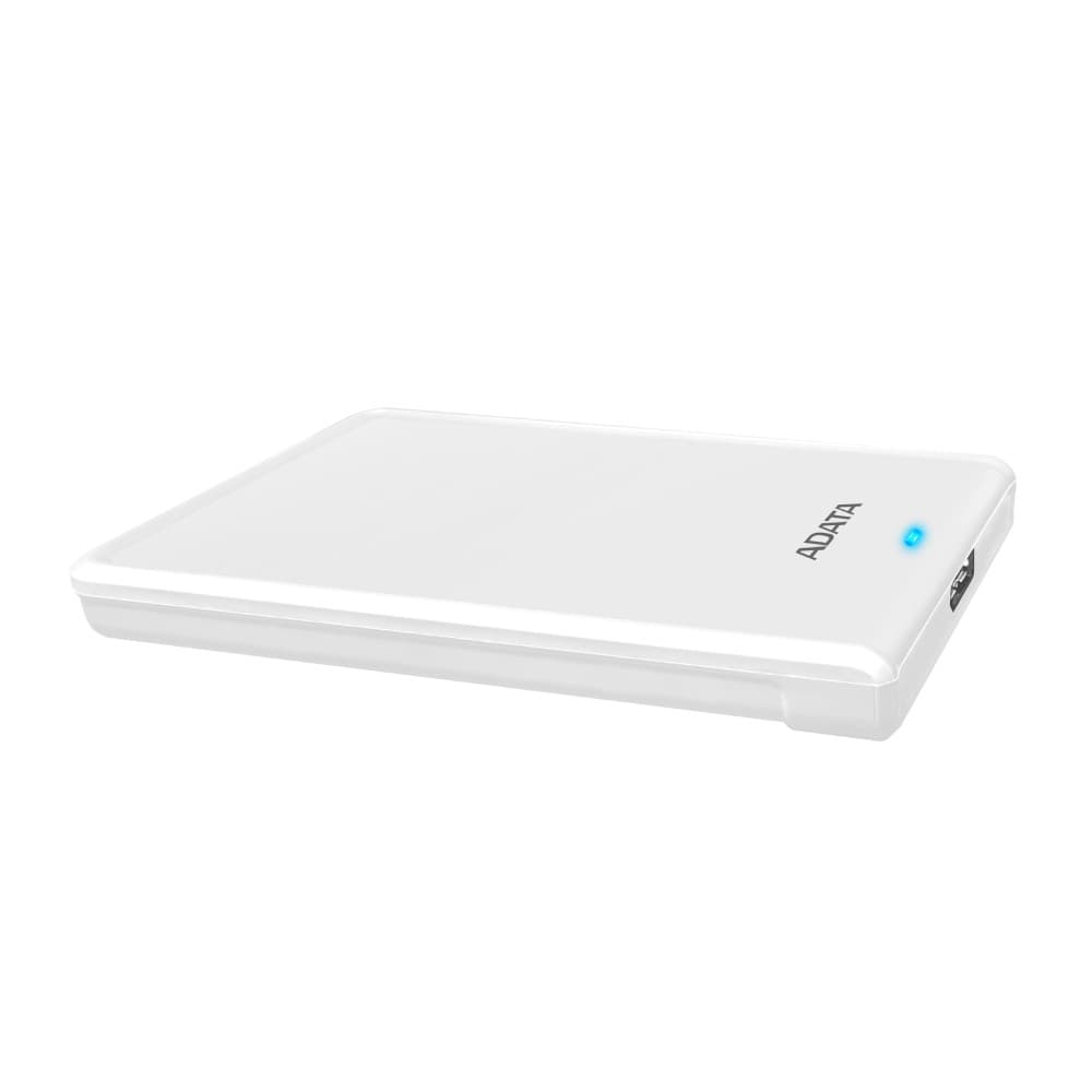 ADATA HV620S Slim 2.5" USB 3.2 Gen 1 External Hard Drive 2TB - White - Image 3