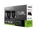 ASUS GeForce RTX 5070 12 GB Dual OC Edition Graphics Card - Black thumbnail 7