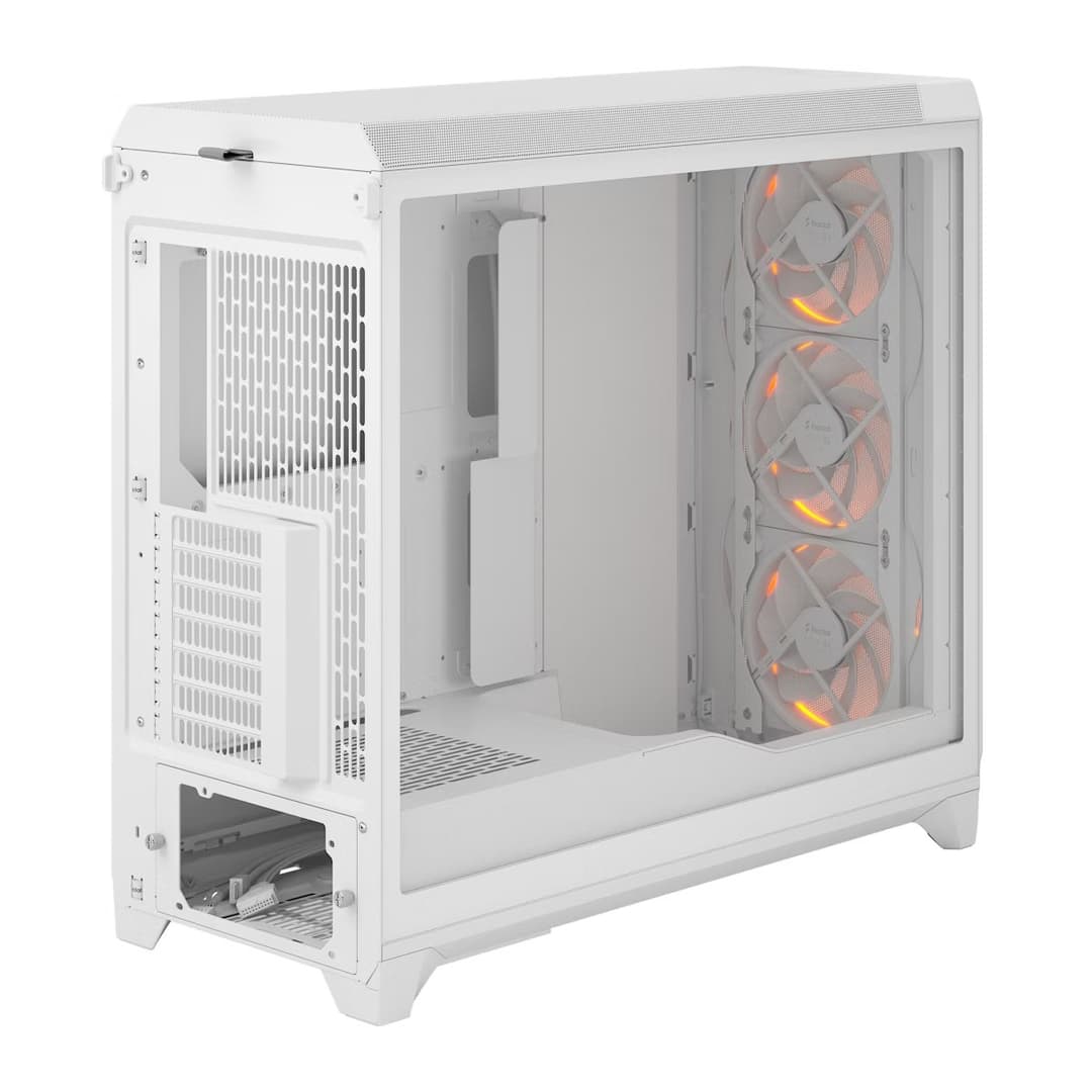 Fractal Design Meshify 3 XL Full Tower Gaming PC Case - White RGB TG Clear Tint - Image 6