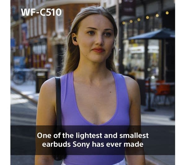 Sony WF-C510 True Wireless Earbuds - Black - Image 5