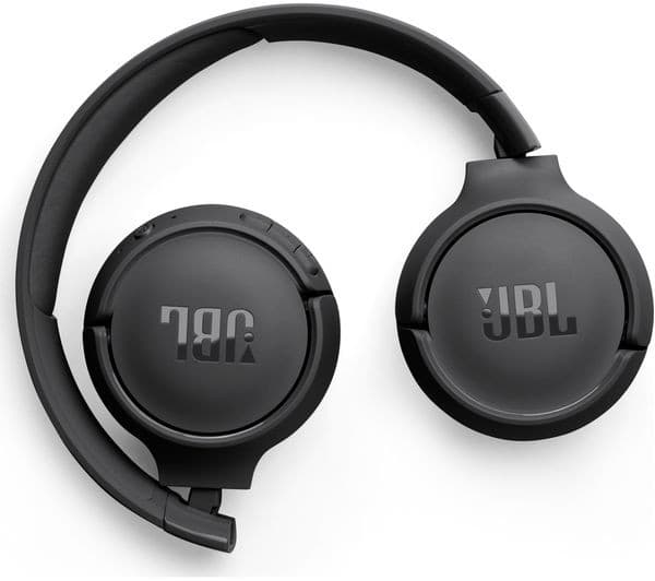 JBL Tune 520BT Wireless On-Ear Headphones - Black - Image 2
