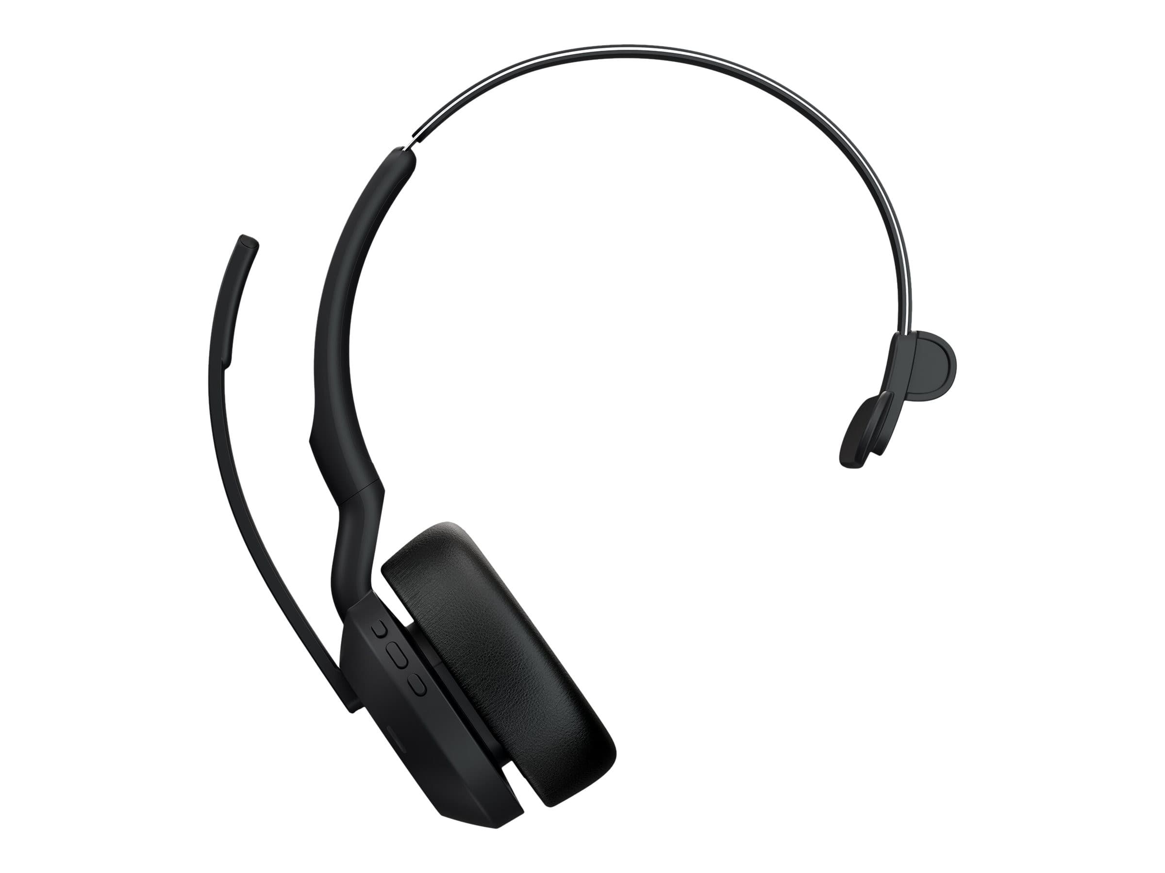 Jabra Evolve2 55 MS Mono - headset - USB-A via Bluetooth adapter