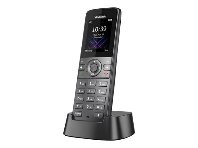 Yealink W73H - cordless extension handset with caller ID - 3-way call capability - Image 1