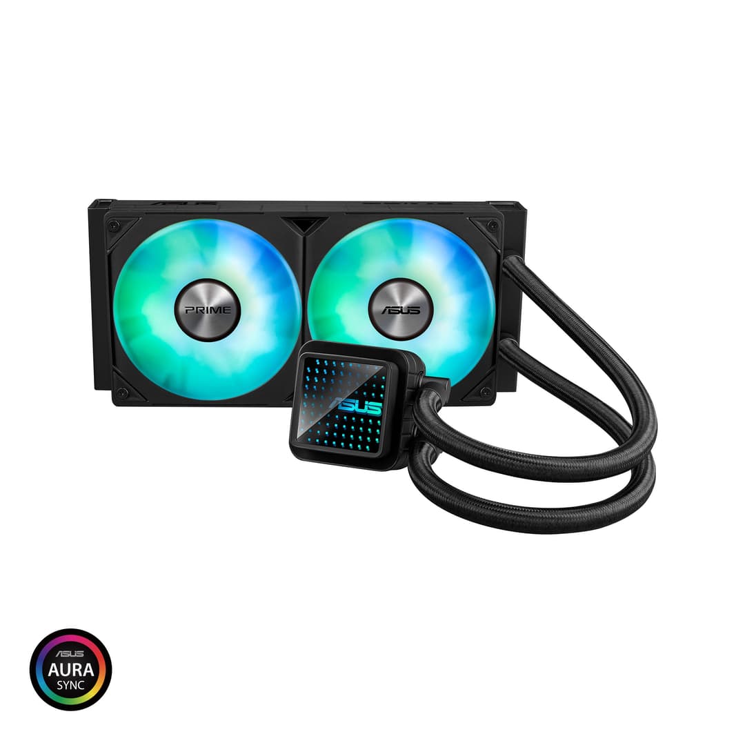 ASUS PRIME LC 240 ARGB 240mm Liquid CPU Cooler - Image 1